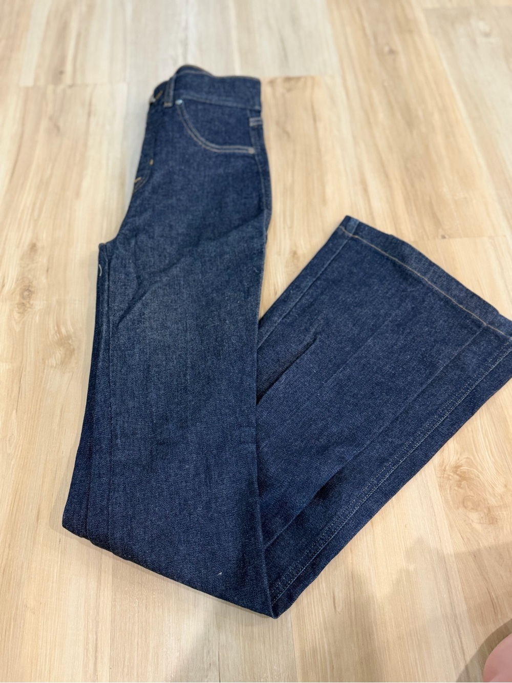 SPANX Dark Indigo Flare Jeans